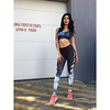 Gymnastics Activewear Pants Pattern / Print Split Joint Women