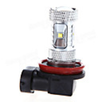 H11 30W 920lm Car Fog Light LED White Lamp Convex Lens 12-24V