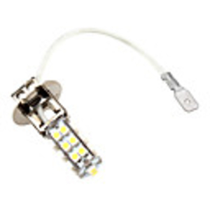 H3 26 SMD LED 5500K White Headlight Bulb 3W