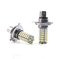 H4 120ED LED White Fog Lights for Car (12V/Pair)