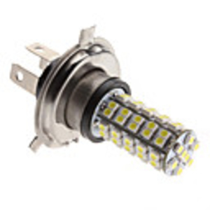 H4 3W 68-SMD 240-270LM Natural White Light LED Bulb for Car Fog Lamp (12V)