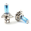 H4 5000K 60/55W Premium Halogen Headlight White Light Bulbs (DC 12V/Pair)