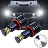 H8 120W Car Led Headlight Angel Eyes Bulbs 6000K Halo Ring Light Bulbs For BMW E90 E91 E92 E93 X5 X6 M3 Car Accessories Interior miniinthebox