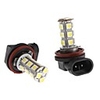 H8 3W 18x5050 SMD White LED Bulb for Car Headlight Fog Light (12V,  2-Pack)