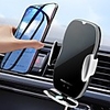 H9 Magnetic Car Wireless Charging Holder 360 Rotate Simple Fast Wireless Charger For Andriod IOS Smartphone For Iphone 11