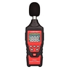 Habotest HT622A Digital Sound Level Meter Logger 30 130db Digitale Diagnose-Tool Lcd Backlight Hoge Alarm Data Logging miniinthebox