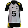 haikyu haikyuu cosplay fukurodani uniform keiji akaashi volleyball jersey costume (mens-s,  black)