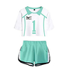 haikyuu cosplay shirt nekoma kuroo tetsurou oikawa tooru school uniform jersey top shorts suit set