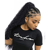 Hair weave Ponytails Women / Extention / Natural Human Hair Hair Piece Hair Extension Curly / Wavy 18 inch Daily Wear / Club / Festival miniinthebox