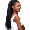 Hair weave Ponytails Women / Extention / Natural Human Hair Hair Piece Hair Extension Curly / Wavy 18 inch Daily Wear / Club / Festival miniinthebox