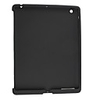 Half Side Open Silicon Case For Apple iPad2 (Black)