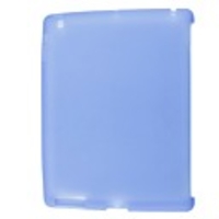 Half Side Open Silicon Case For Apple iPad2 (Deep Blue)