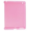 Half Side Open Silicon Case For Apple iPad2 (Pink)