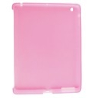 Half Side Open Silicon Case For Apple iPad2 (Pink)