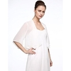 Half Sleeve Coats / Jackets Chiffon / Polyester Wedding / Party / Evening Women