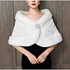 Half Sleeve Coats / Jackets Faux Fur Party / Evening Women