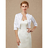 Half Sleeve Coats / Jackets Satin Wedding / Party / Evening Women