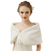 Half Sleeve Shawls Faux Fur Wedding Women