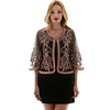 Half Sleeve Shawls PolyCotton Blend Party / Evening / Office / Career Women