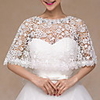 Half Sleeve Shawls Terylene Wedding Women