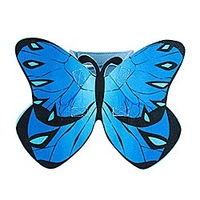 Halloween Butterfly Shaped Cats Dogs Adjustable Costume, Halloween Dog Cat Pet Cosplay Costumes Realistic Fabric Simulation Butterfly Pet Costume Dogs and Cats Creative Costume Accessories Blue miniinthebox