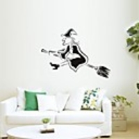 Halloween Decorations / Holiday Wall Stickers Plane Wall Stickers / Holiday Wall Stickers Decorative Wall Stickers,  PVC Home Decoration Wall Decal Wall Decoration 1pc