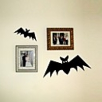 Halloween Decorations / Holiday Wall Stickers Plane Wall Stickers / Holiday Wall Stickers Decorative Wall Stickers,  PVC Home Decoration Wall Decal Wall Decoration 1pc