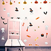 Halloween Decorations / Holiday Wall Stickers Plane Wall Stickers / Holiday Wall Stickers Decorative Wall Stickers,  PVC Home Decoration Wall Decal Wall Decoration 1pc