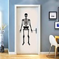 Halloween Decorations / Holiday Wall Stickers Plane Wall Stickers / Holiday Wall Stickers Decorative Wall Stickers,  PVC Home Decoration Wall Decal Wall Decoration 1pc