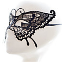 Halloween Mask Halloween Prop Halloween Accessory Sexy Lady Exquisite Comfy Butterfly Theme Classic Theme Holiday Braided Fabric Artistic / Retro Face Fashion 1 pcs Adults Teenager Unisex Boys
