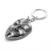 Halloween Mask Keychain Horror Rubber Adults