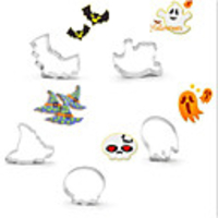 Halloween Party Halloween Baking Cookie Tools Cutters 4 or 5pcs Set