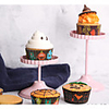 Halloween Party Halloween Cupcake Cake Cup Holder Oil Paper Biscuit Tray 125pcs/pack For Baking
