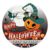 Halloween Party Halloween Decor Horror Ghost Holiday Wall Stickers Holiday Wall Stickers Toilet Stickers,  PVC Home Decoration Wall Decal Wall / Toilet Decoration 1pc
