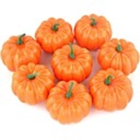 Halloween Party Halloween Kitchen Decoration Simulation 10pcs Pumpkin 8.5cm Foam Pumpkin Model Kitchen Decoration Simulation Mini Pumpkin Halloween House Decoration