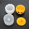Halloween Party Halloween Mold DIY Crystal Epoxy Silicone Storage Box Mold Pumpkin Storage Box With Hand-set Halloween