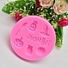 Halloween Party Halloween Pumpkin Hat Shape French Pastry Cake Fondant Mold Decoration Silicone Mold