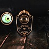 Halloween Party Toys Halloween Doorbell Light Up Eyeball Doorbell 2 pcs Door Decorations Masquerade Metal Kid