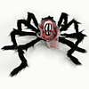 Halloween Party Toys Halloween Spider Rings Plush Spider Prank Joking Props Ghost Head Simulation Party Favors Foam Kid