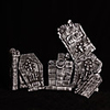 Halloween Party Toys Halloween Tombstone 2 pcs Horror Foam Trick or Treat Halloween Party Favors Supplies