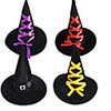 Halloween Party Toys Halloween Witch Hat Bronzing Ribbon Flannel Kid