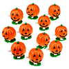 Halloween Party Toys Wind-up Toy Trick or Treat 12 pcs Pumpkin Party Favors ABS Kid