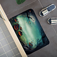 Halloween Pattern Rug Door Mat Hallway Carpets Area Rugs for Bedroom Living Room Carpet Kitchen Bathroom Anti-Slip Floor Mats