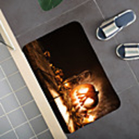 Halloween Pattern Rug Door Mat Hallway Carpets Area Rugs for Bedroom Living Room Carpet Kitchen Bathroom Anti-Slip Floor Mats