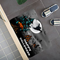 Halloween Pattern Rug Door Mat Hallway Carpets Area Rugs for Bedroom Living Room Carpet Kitchen Bathroom Anti-Slip Floor Mats