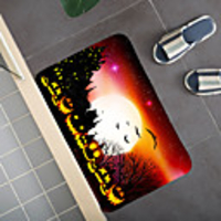 Halloween Pattern Rug Door Mat Hallway Carpets Area Rugs for Bedroom Living Room Carpet Kitchen Bathroom Anti-Slip Floor Mats