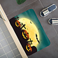 Halloween Pattern Rug Door Mat Hallway Carpets Area Rugs for Bedroom Living Room Carpet Kitchen Bathroom Anti-Slip Floor Mats