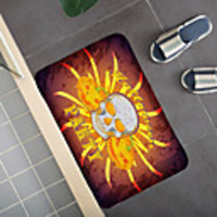 Halloween Pattern Rug Door Mat Hallway Carpets Area Rugs for Bedroom Living Room Carpet Kitchen Bathroom Anti-Slip Floor Mats