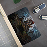 Halloween Pattern Rug Door Mat Hallway Carpets Area Rugs for Bedroom Living Room Carpet Kitchen Bathroom Anti-Slip Floor Mats