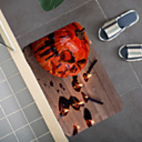 Halloween Pattern Rug Door Mat Hallway Carpets Area Rugs for Bedroom Living Room Carpet Kitchen Bathroom Anti-Slip Floor Mats